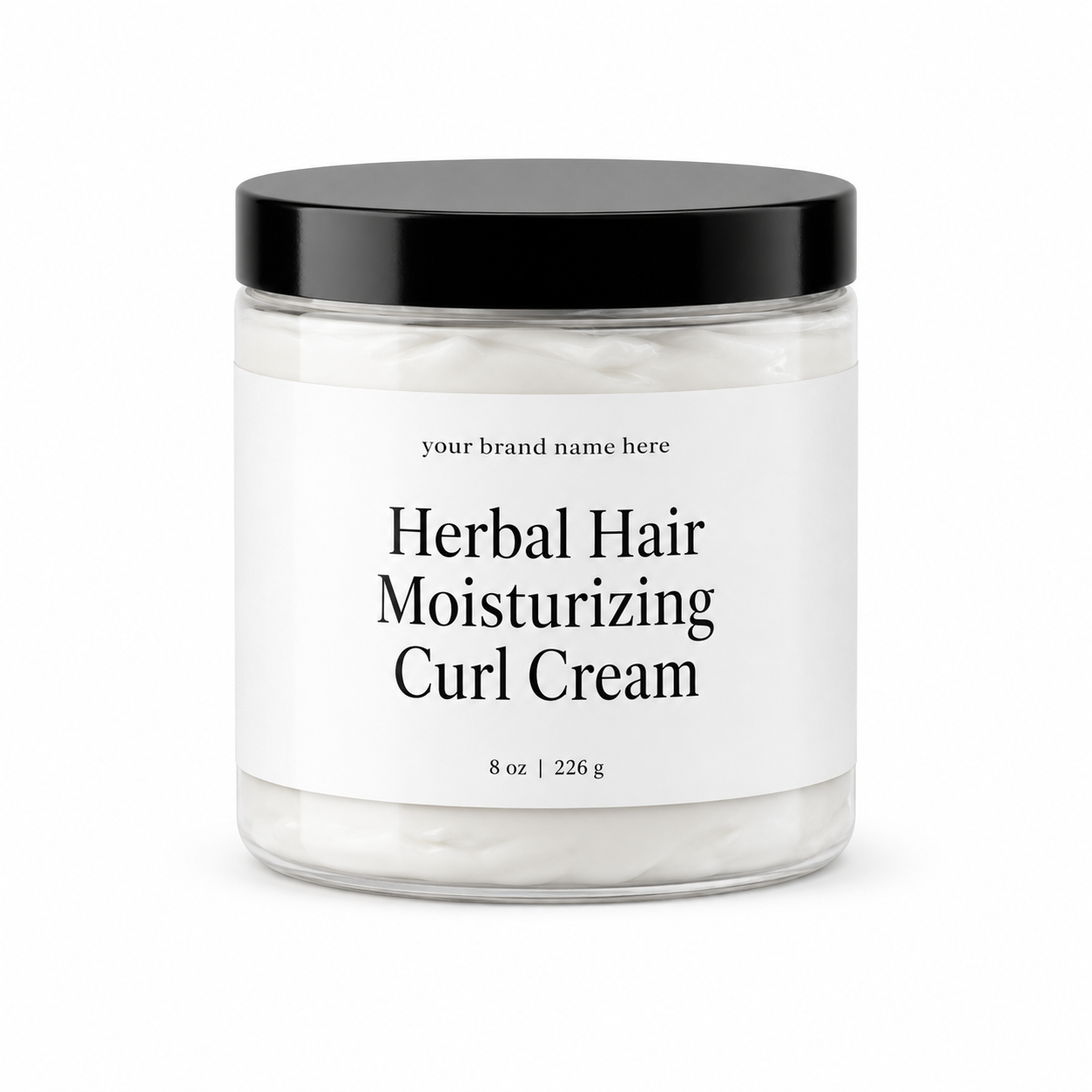 Herbal Hair Moisturizing Curl Cream | Ready To Label