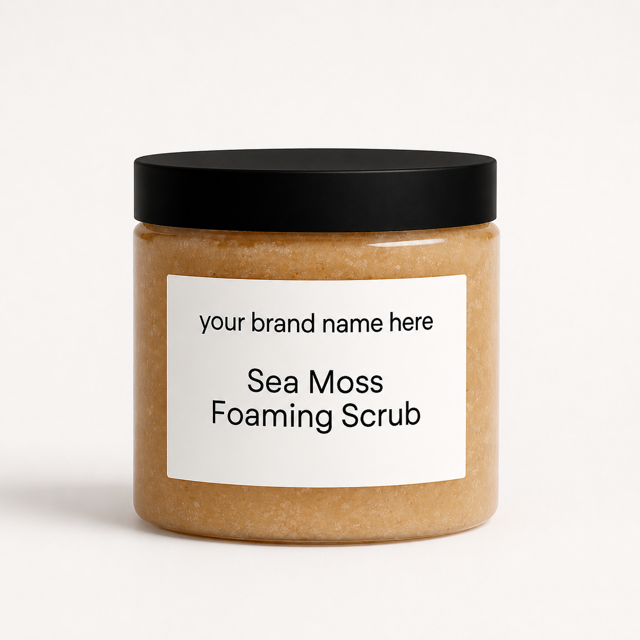 Sea Moss & Chamomile Foaming Body Scrub| Ready To Label