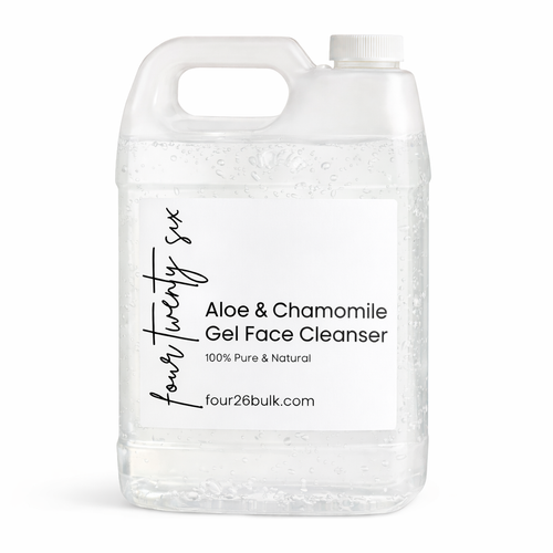 Aloe & Chamomile Refreshing Gel Face Cleanser | Private Label & Bulk
