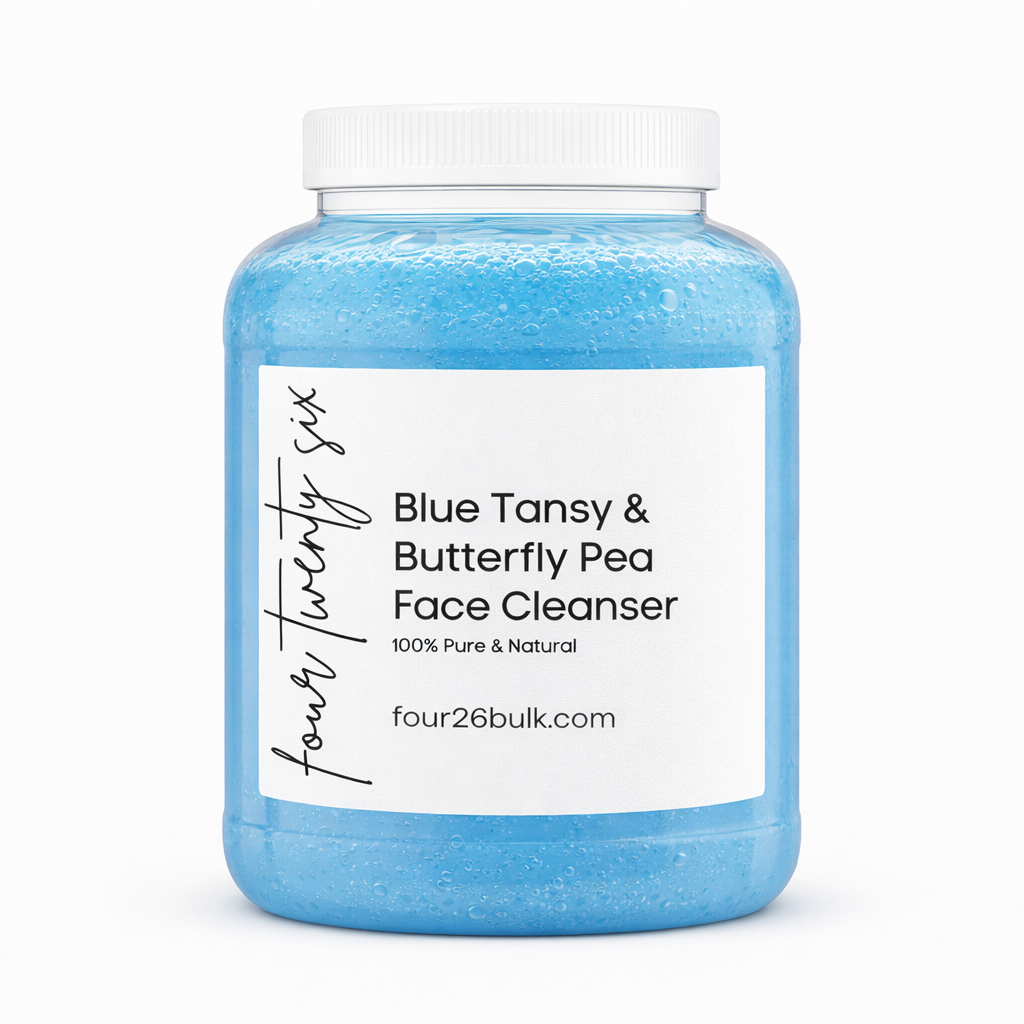 Blue Tansy & Butterfly Pea Soothing Facial Cleanser | Private Label & Bulk