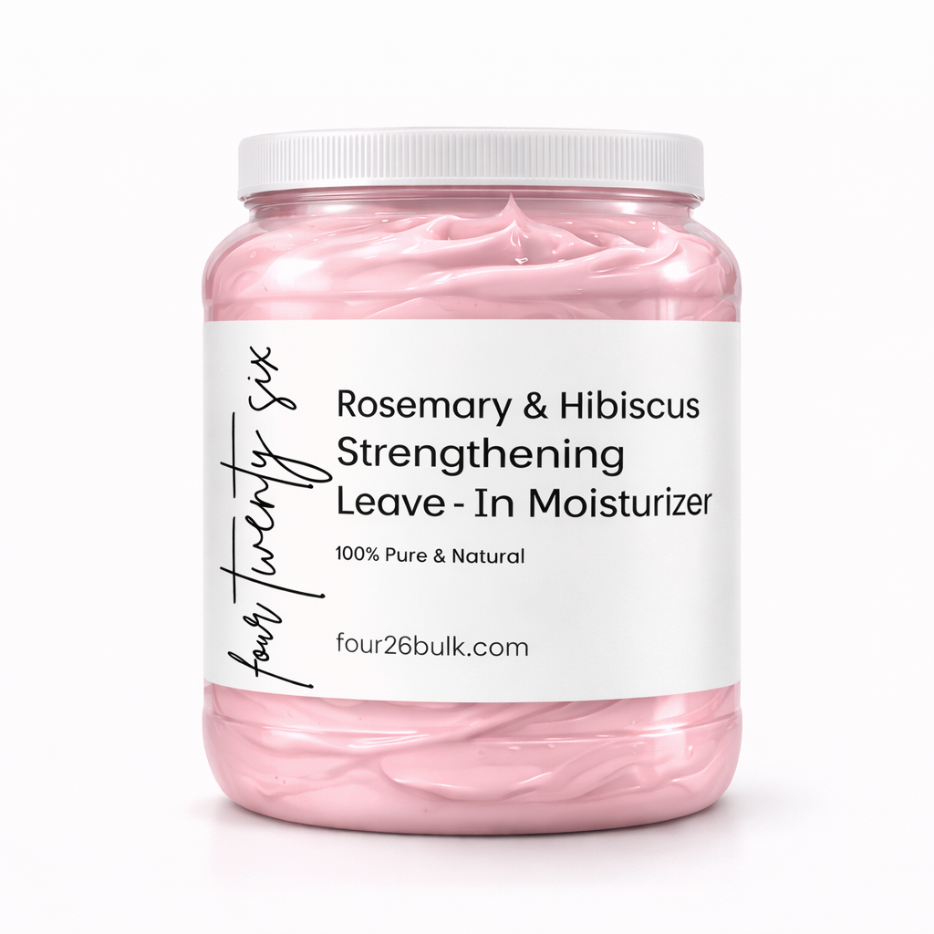 Rosemary & Hibiscus Strengthening Leave - In Moisturizer| Private Label & Bulk