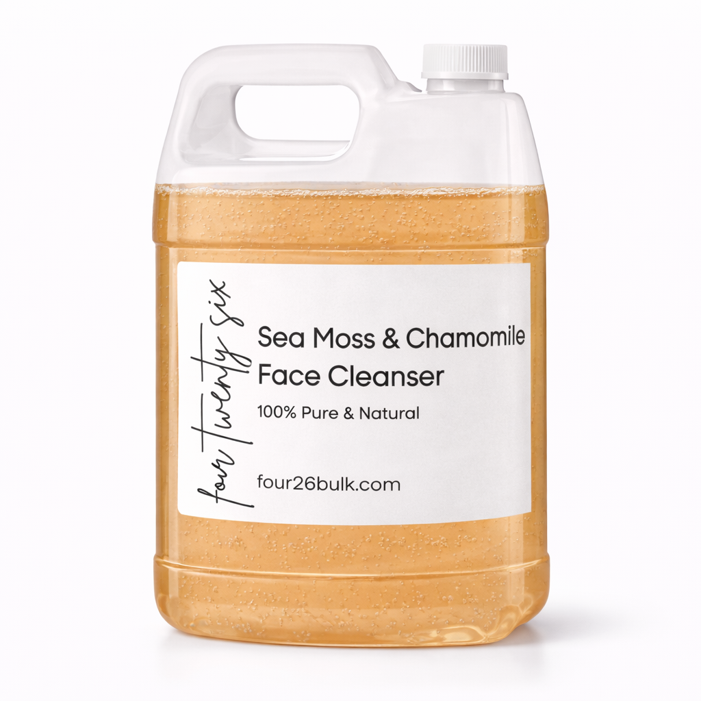 Mineral-Rich Sea Moss & Chamomile Face Cleanser | Private Label & Bulk