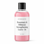 Rosemary & Hibiscus Strengthening Leave - In Moisturizer| Private Label & Bulk