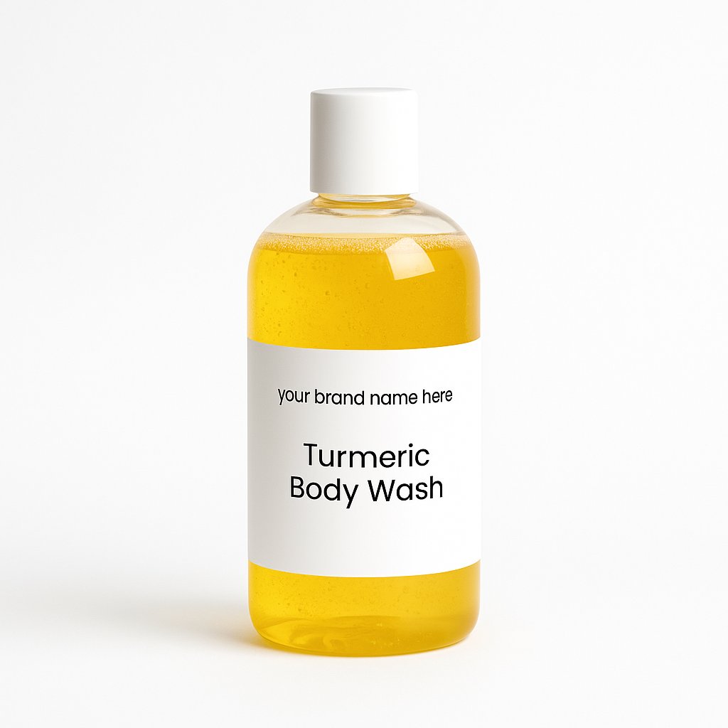 Turmeric & Vitamin E Even-Tone Brightening Shower Gel | Private Label & Bulk