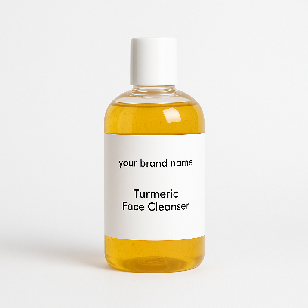 Turmeric & Kojic Acid Dark Spot & Brightening Cleanser | Private Label & Bulk