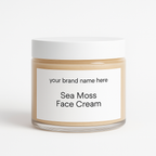 Sea Moss & Chamomile Face Cream - Private Label & Bulk
