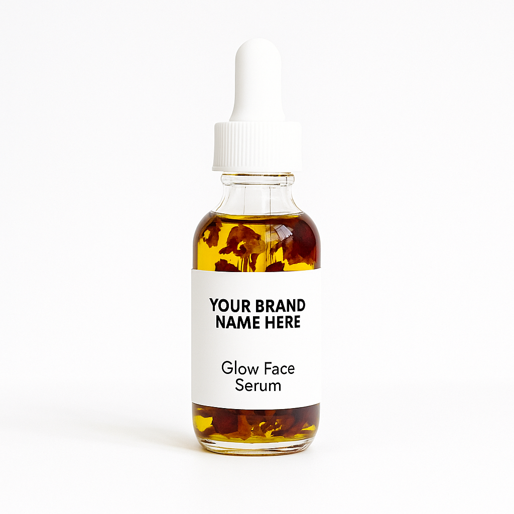 Rosehip & Sea Buckthorn Botanical Glow Face Serum | Private Label & Bulk
