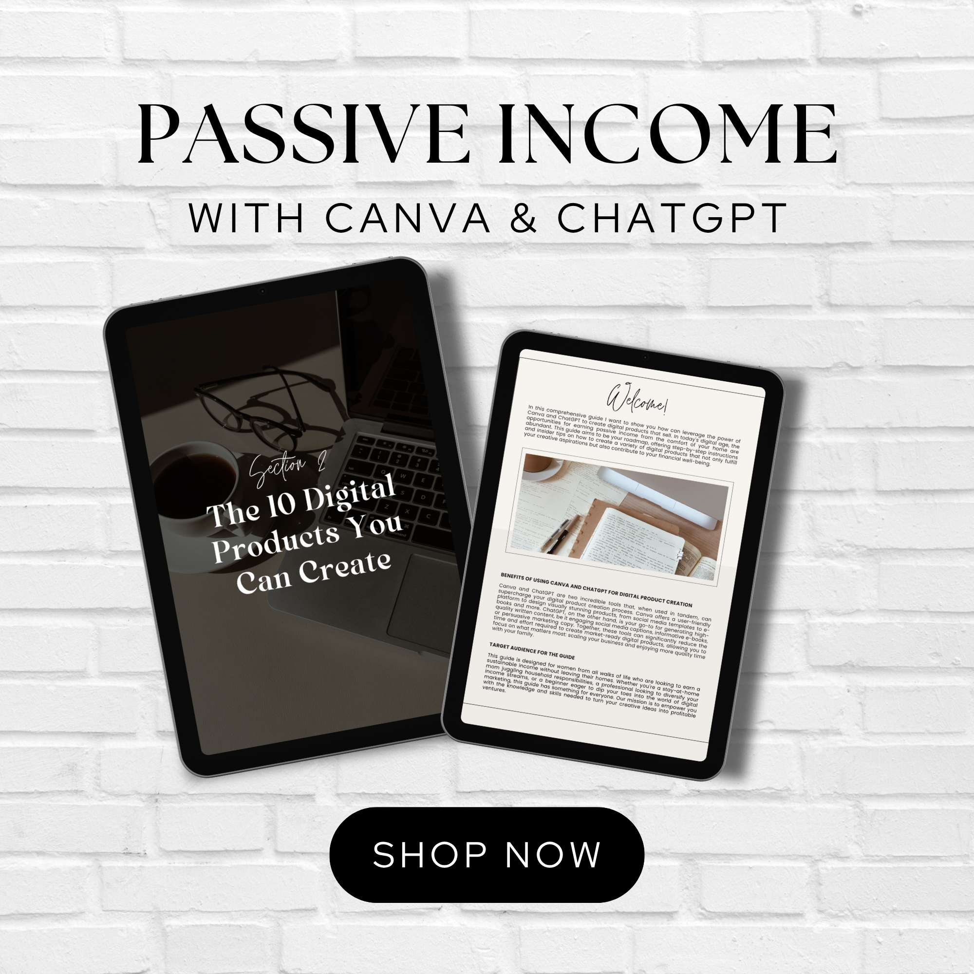 Passive Income With Canva & Chatgpt