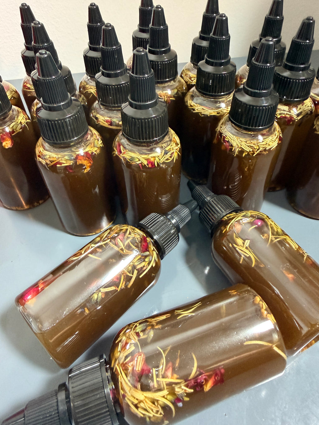 Herbal Extra Strength Hair Growth Oil W/ Batana & 15 herb infusion - Ready To Label