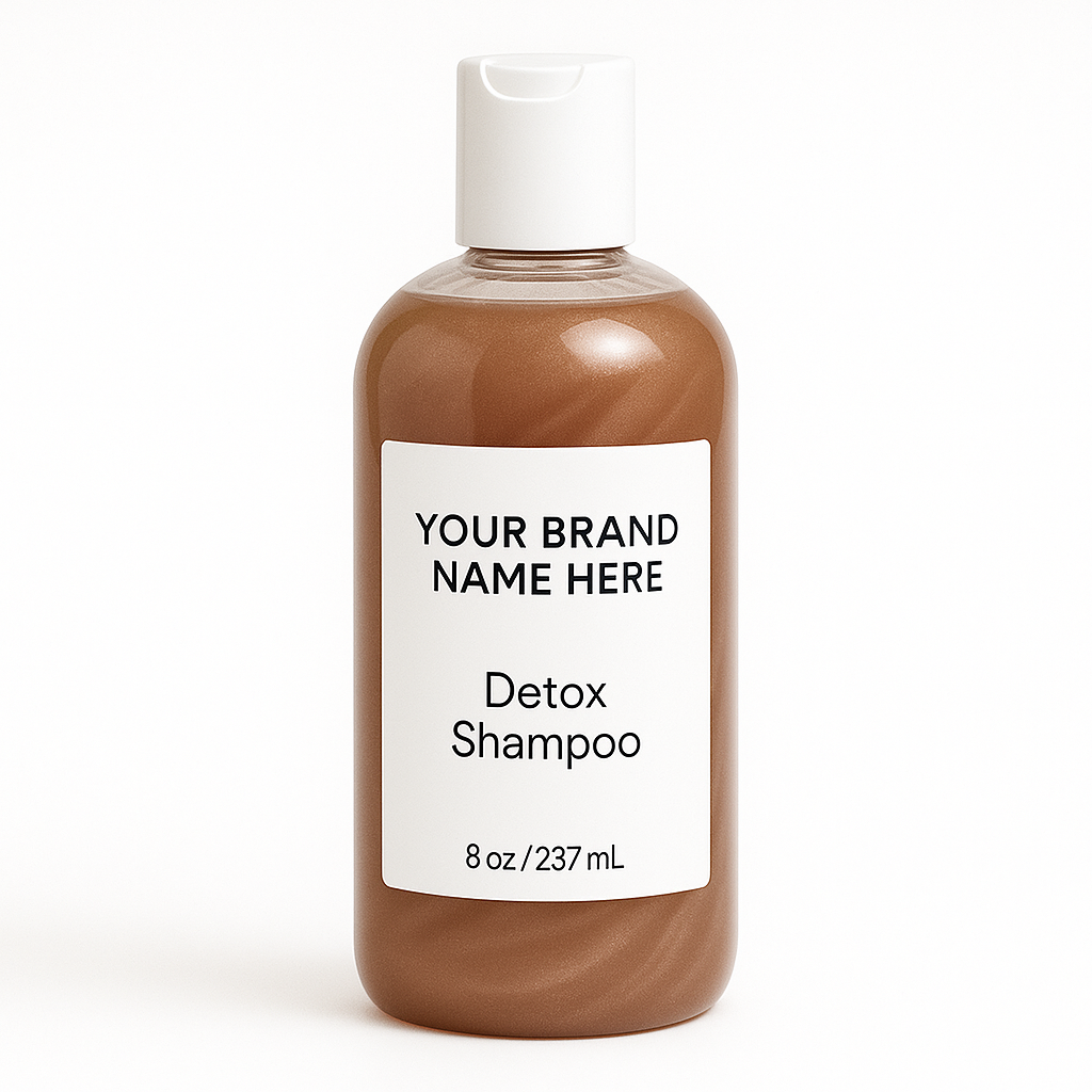 Chebe & African Black Soap Growth-Stimulating Detox Shampoo | Private Label & Bulk