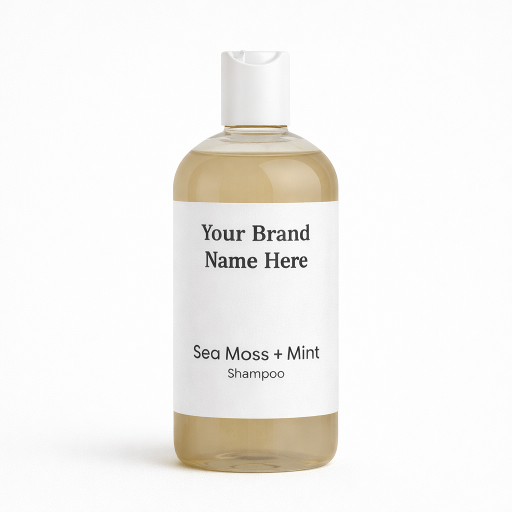 Sea Moss + Mint Clarifying Shampoo | Private Label & Bulk